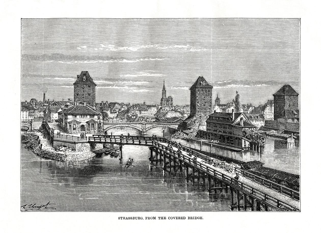 Strasbourg, Frankrike, 1879 av C. Laplante