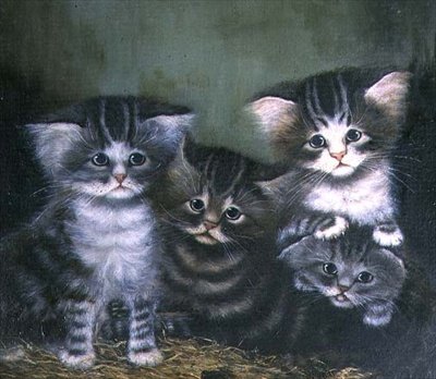 Fire kattunger av C. Wilson