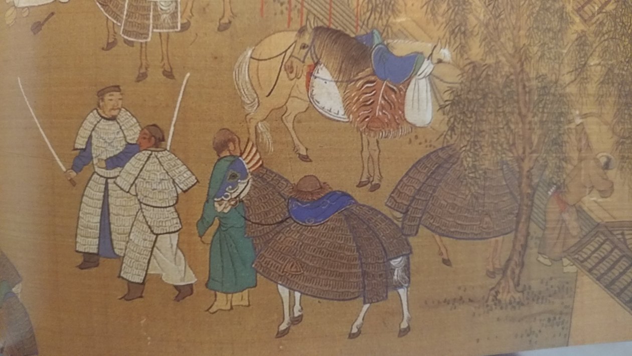 Ming-skildring av X ion GNU CAI wen-skinn vender tilbake til hjemlandet av Cai Wenji Returns to Her Homeland