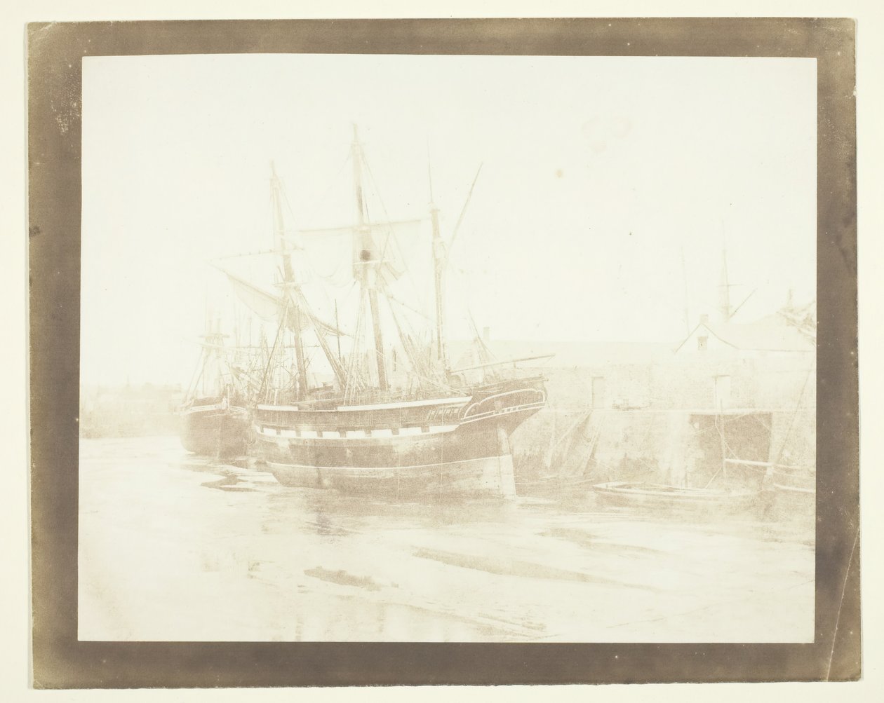 143. Kobbermalmfartøy, Swansea, 1846. av Calvert Jones