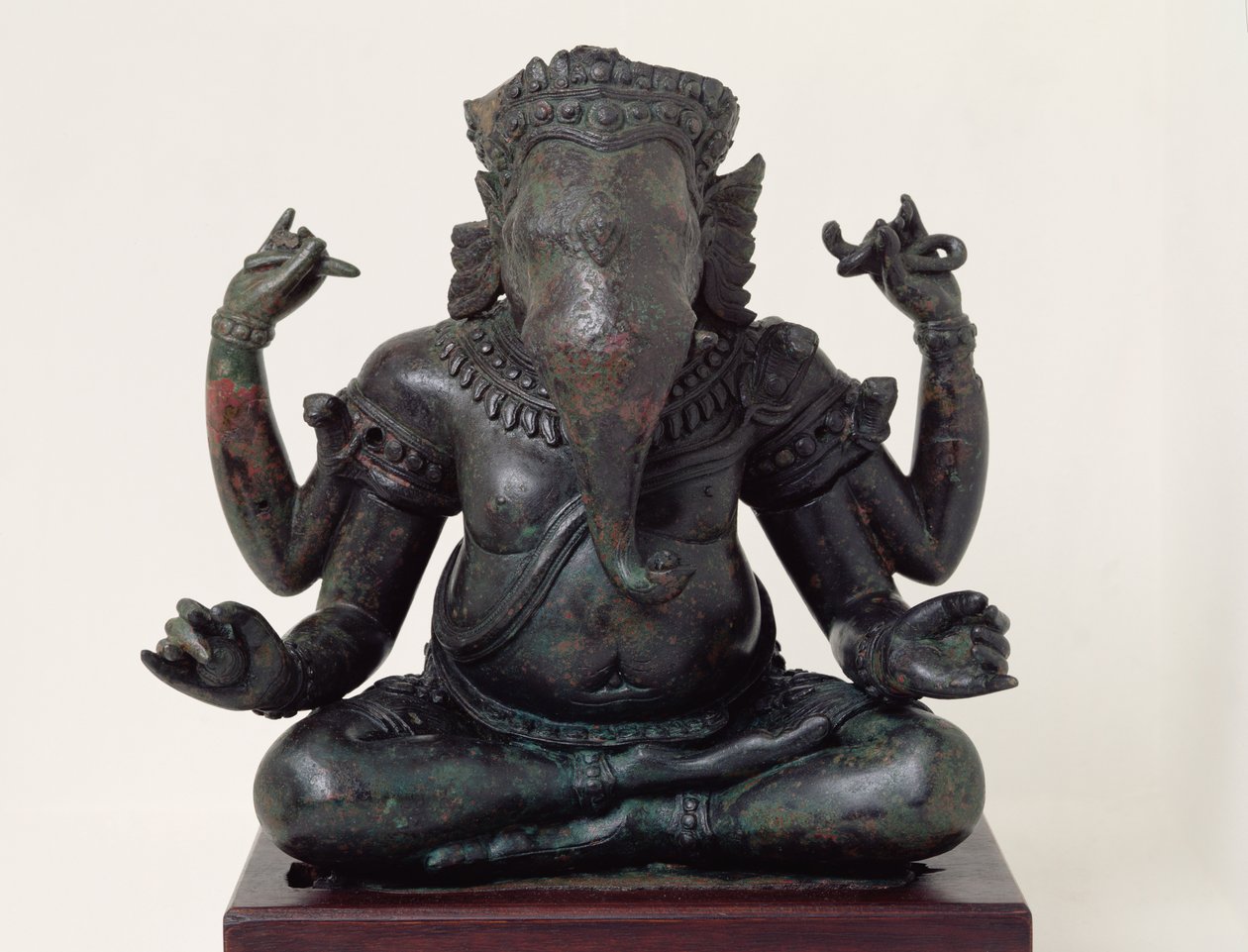 Ganesh, slutten av 1100-tallet - begynnelsen av 1200-tallet, Angkor (bronse) av Cambodian School