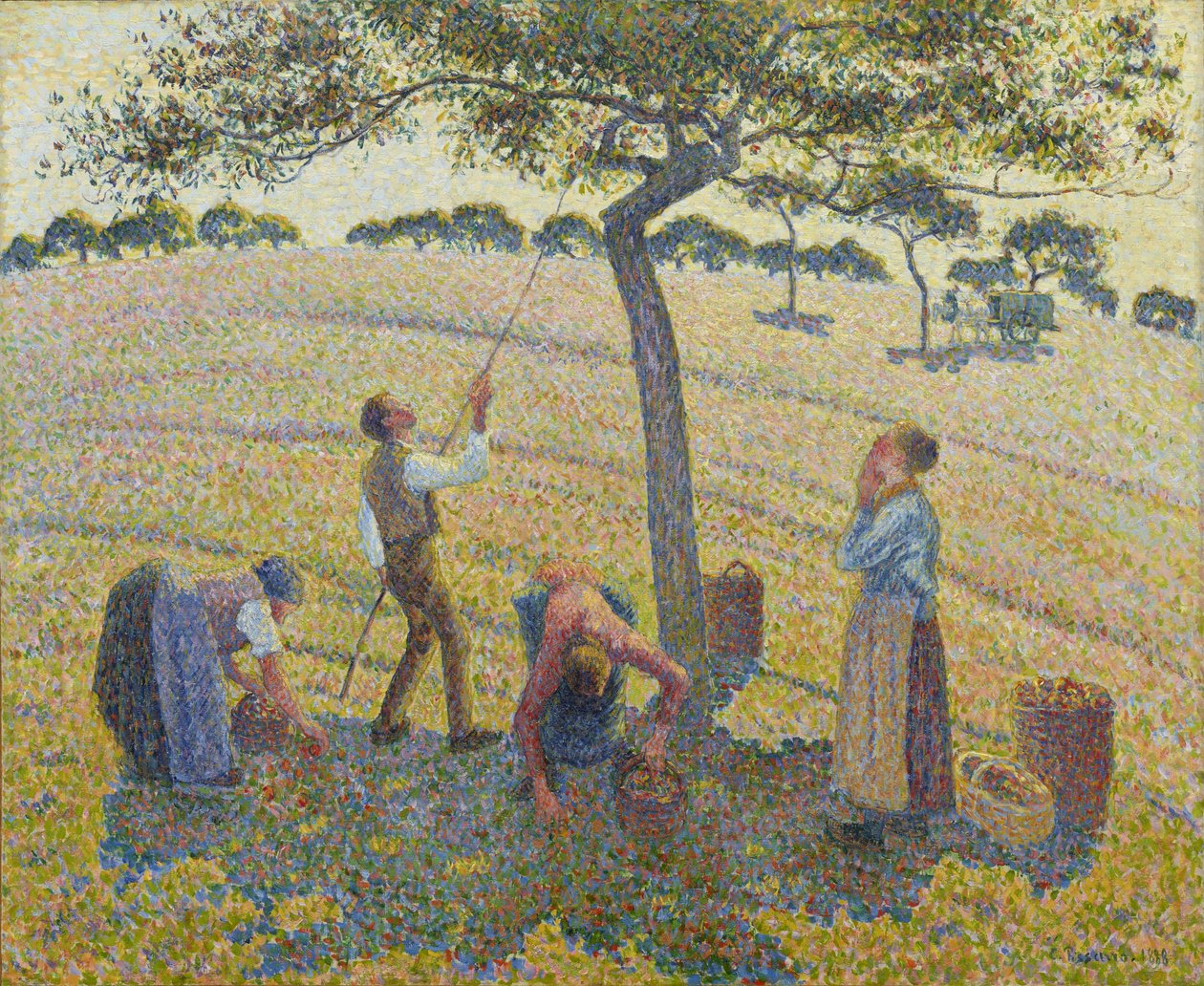 Apple Harvest av Camille Jacob Pissarro