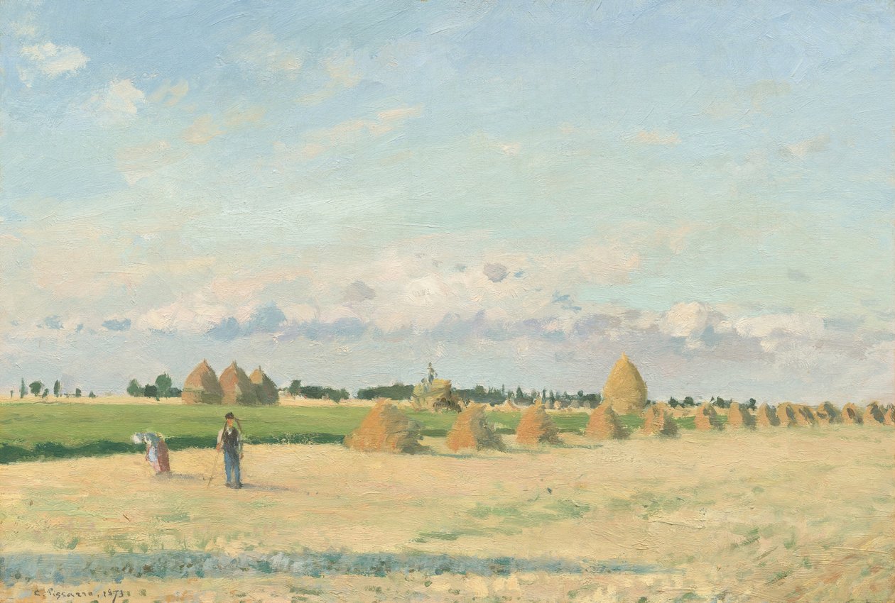 Landscape, Ile-de-France   1227983   no       norwegian Successfully Translated  Original: Yui: Satta Peak (Yui, Satta mine), from the series "Fifty-three Stations of the Tokaido Road (Tokaido gojusan tsugi no uchi)," also known as the Hoeido Tokaido Trans av Camille Pissarro