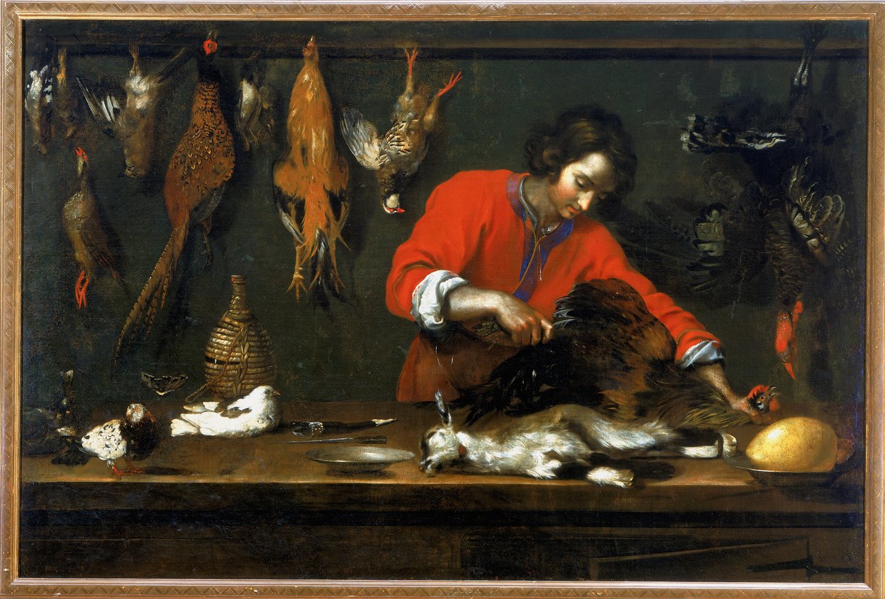 Poulterer av Camillo (attr.to) Berti