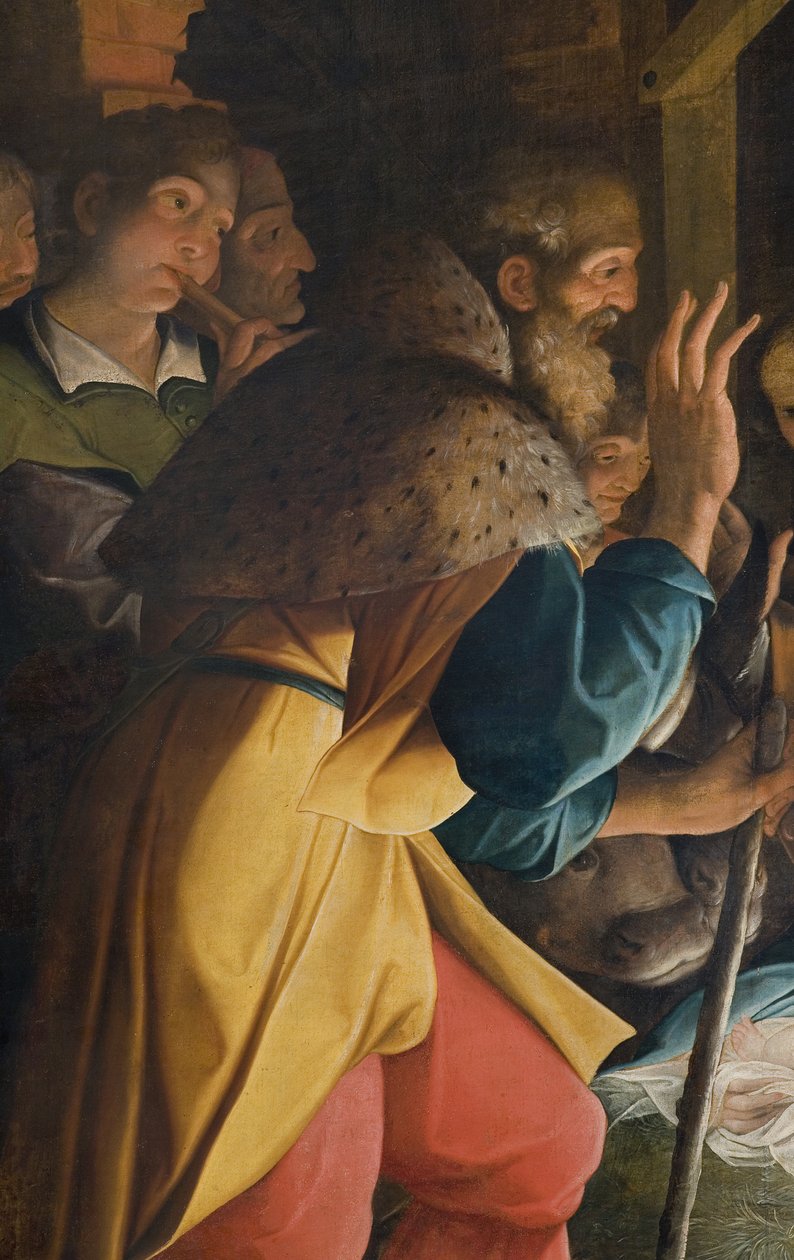 Fødsel, detalj av 3498491 av Camillo Procaccini