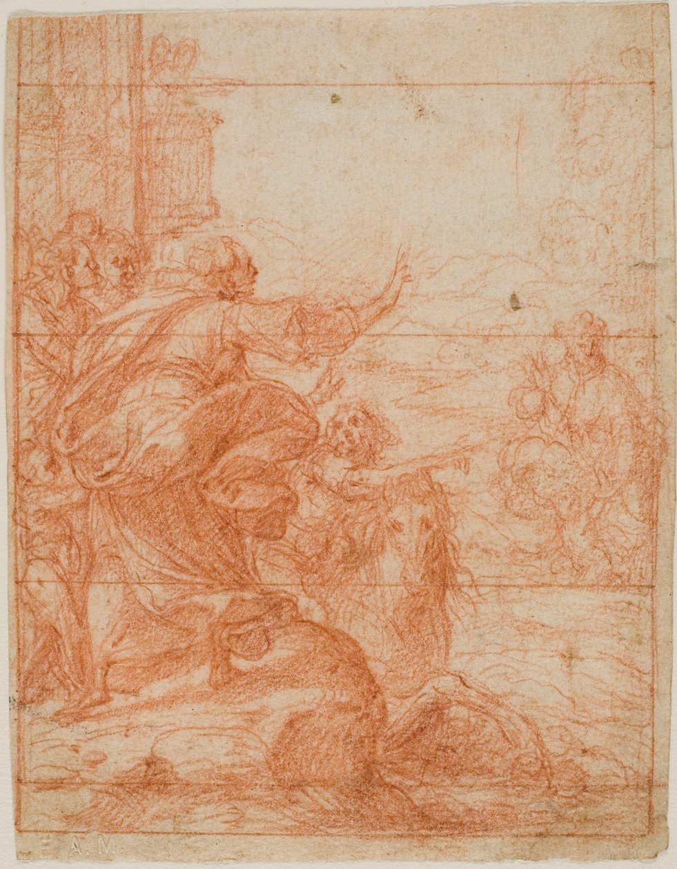 Ticino-elvens mirakel av Camillo Procaccini
