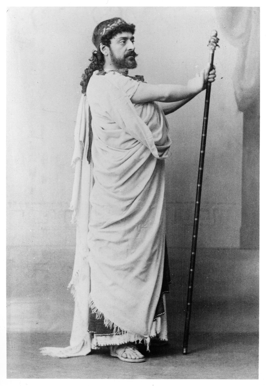 Mounet-Sully (1841-1916) som Oedipus i 