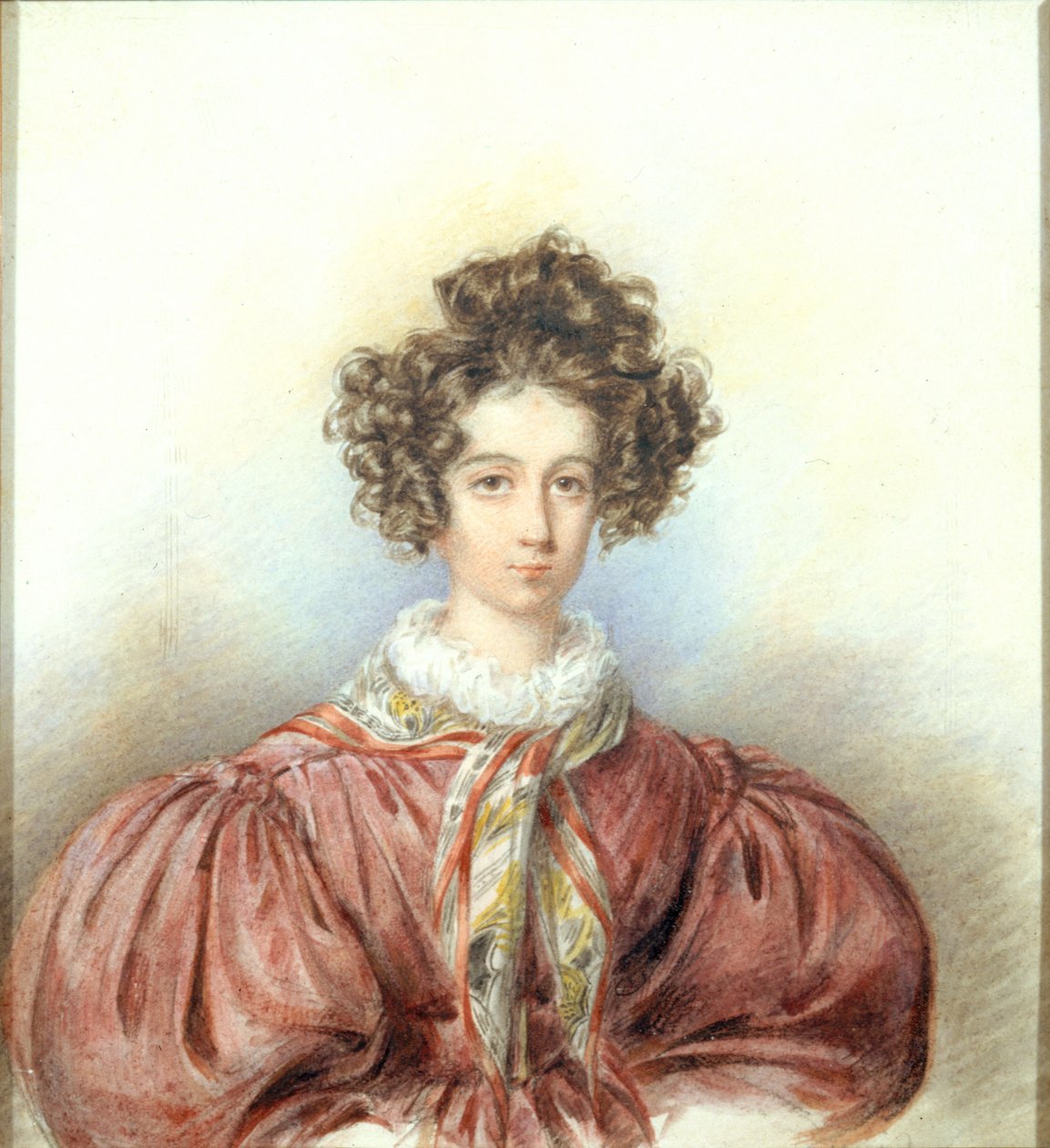 Portrett av George Sand, 1830. av Candide Blaize
