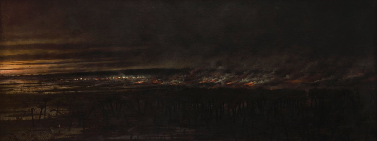 Yatayti Cora, 2. juli 1866 av Candido Lopez