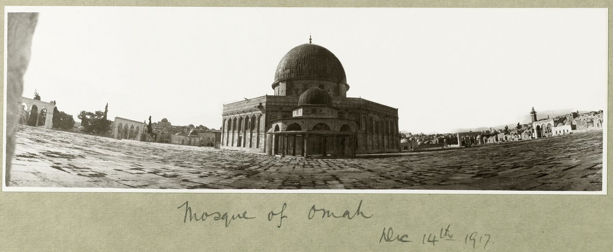 Moskeen i Omar, 14. desember 1917 av Capt. Arthur Rhodes