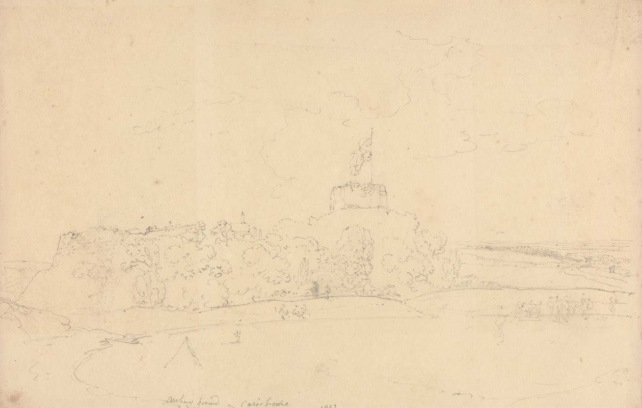 Archery Ground, Carisbrooke av Capt. Thomas Hastings