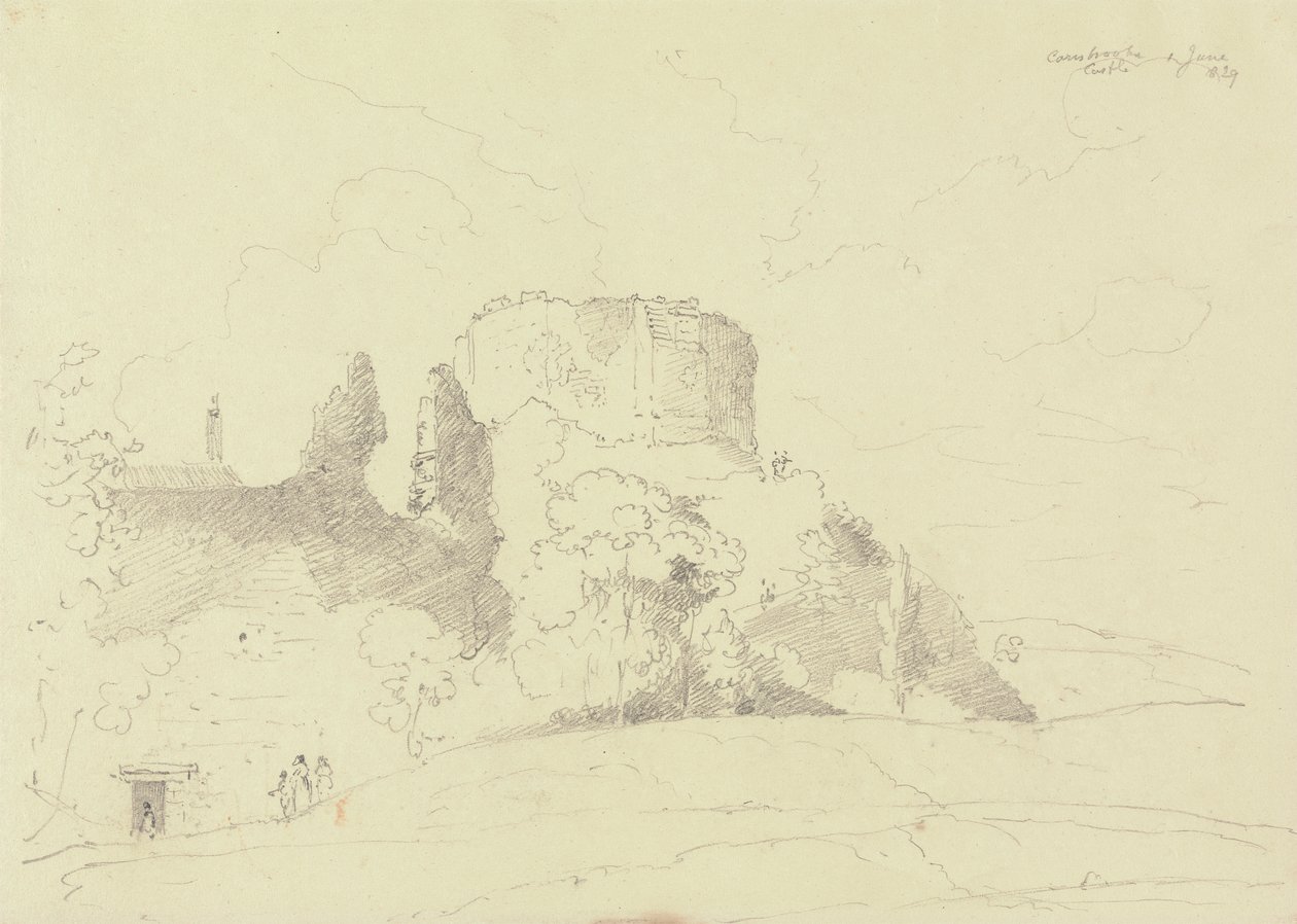 Carisbrooke Castle, Isle of Wight av Capt. Thomas Hastings