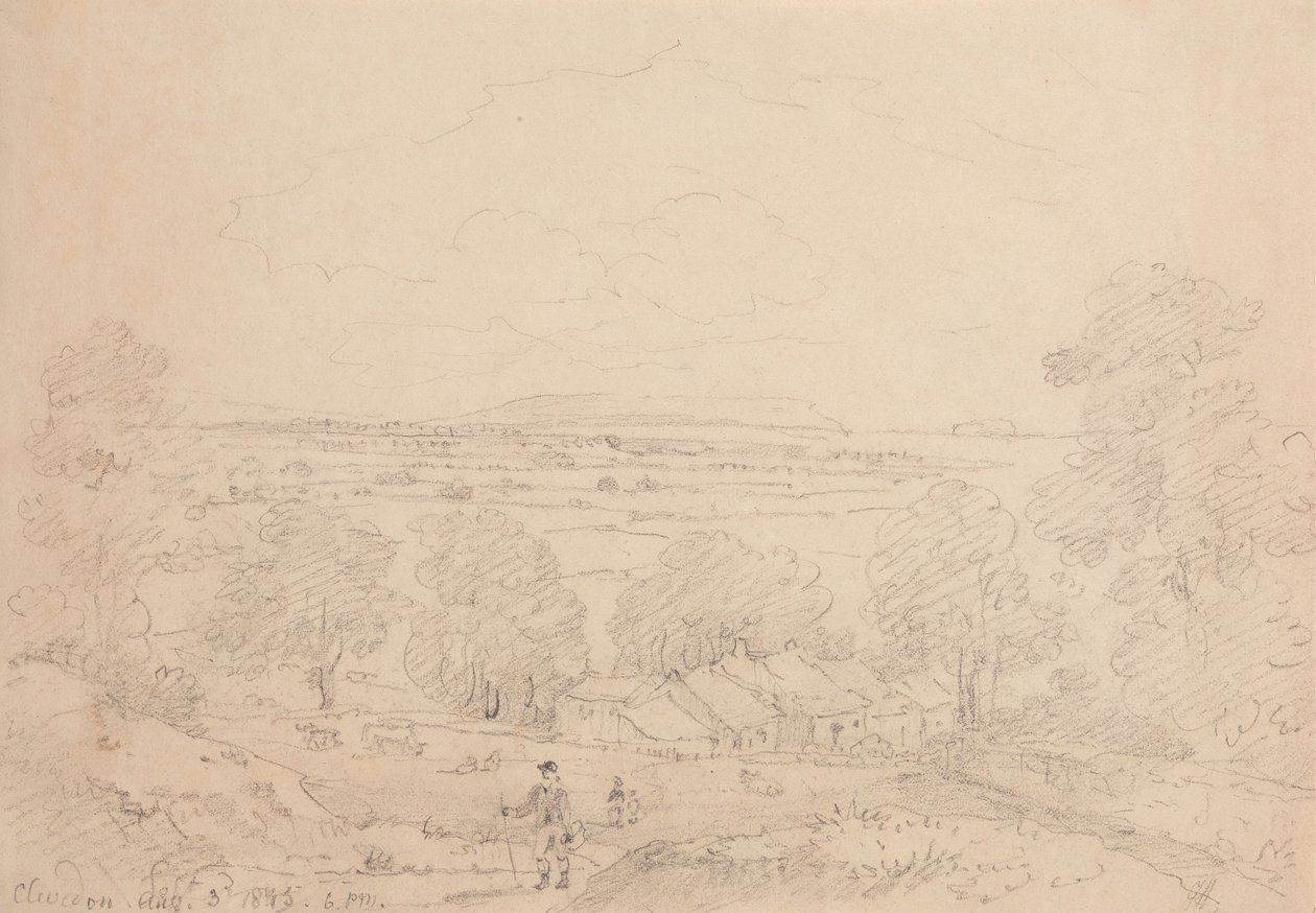 Clevedon, 3. august 1845 av Capt. Thomas Hastings