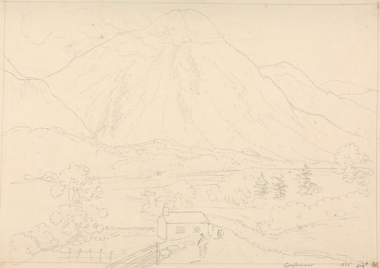 Grasmoor, august 1835 av Capt. Thomas Hastings