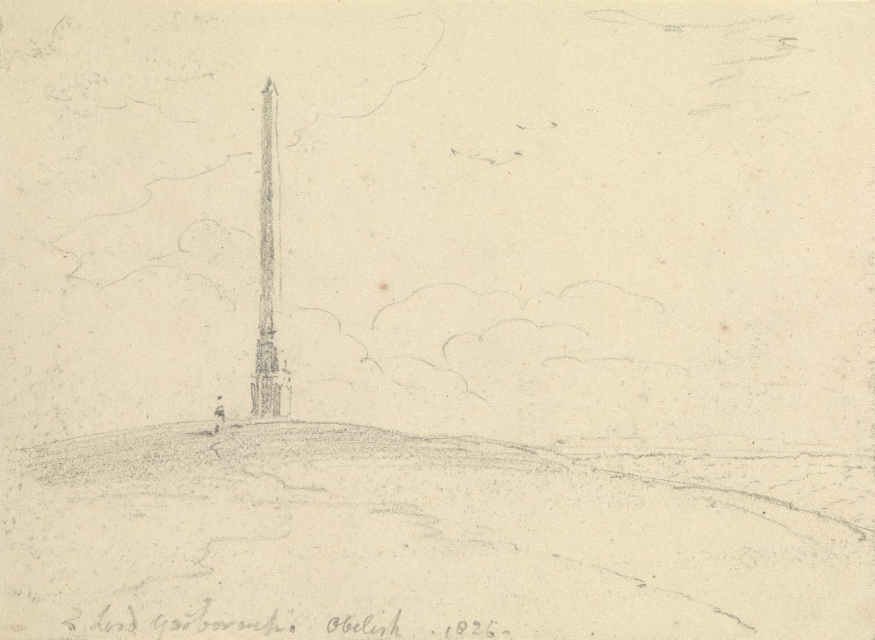 Lord Yarboroughs Obelisk av Capt. Thomas Hastings