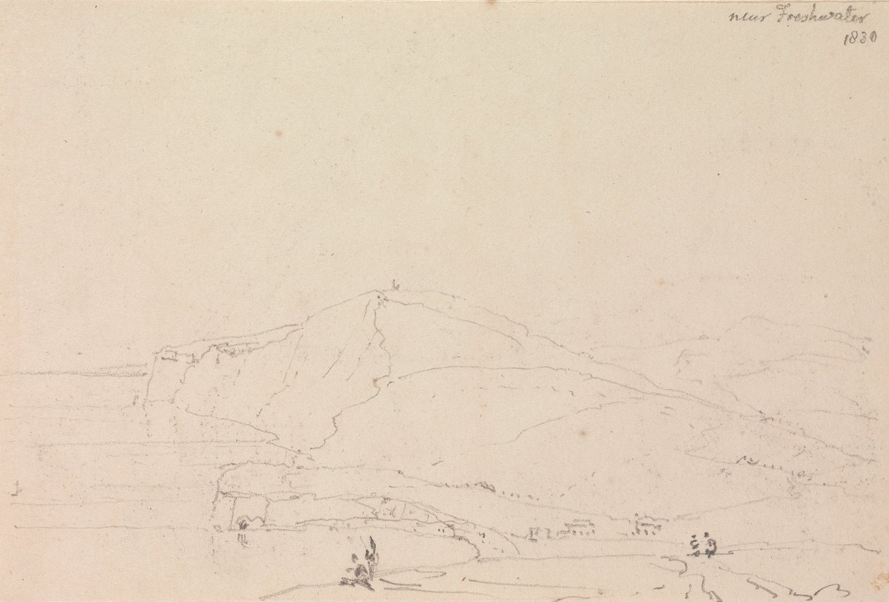 Nær Freshwater, Isle of Wight av Capt. Thomas Hastings