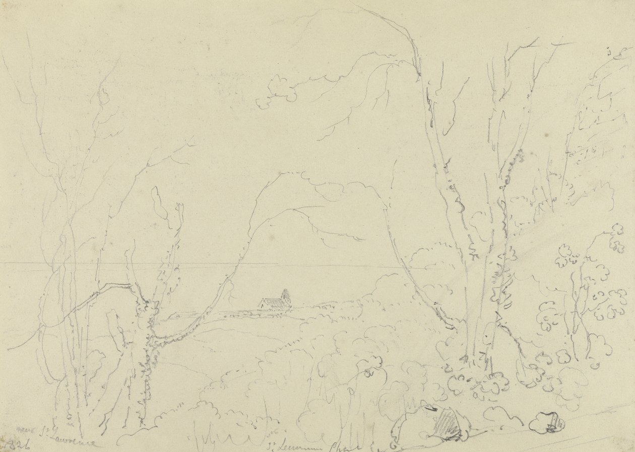 Nær Saint Lawrence, Isle of Wight av Capt. Thomas Hastings