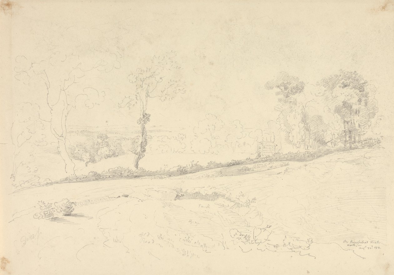 På Hampstead Heath, 22. august 1818 av Capt. Thomas Hastings