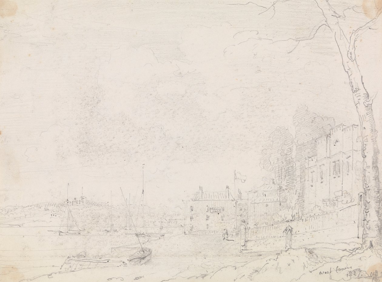 West Cowes, Isle of Wight av Capt. Thomas Hastings