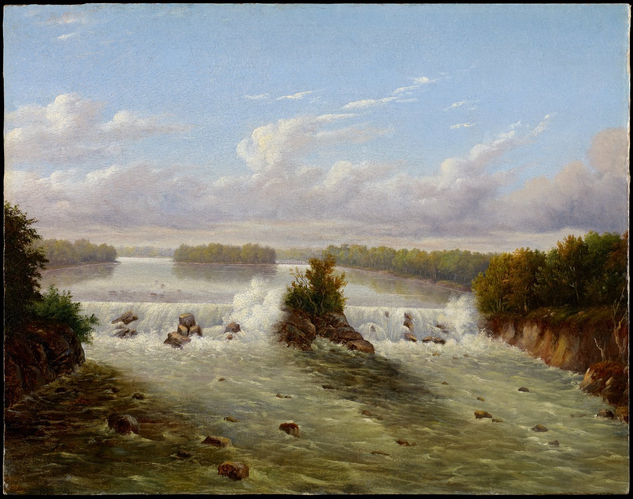 The Falls of St. Anthony, 1848 av Captain Seth Eastman