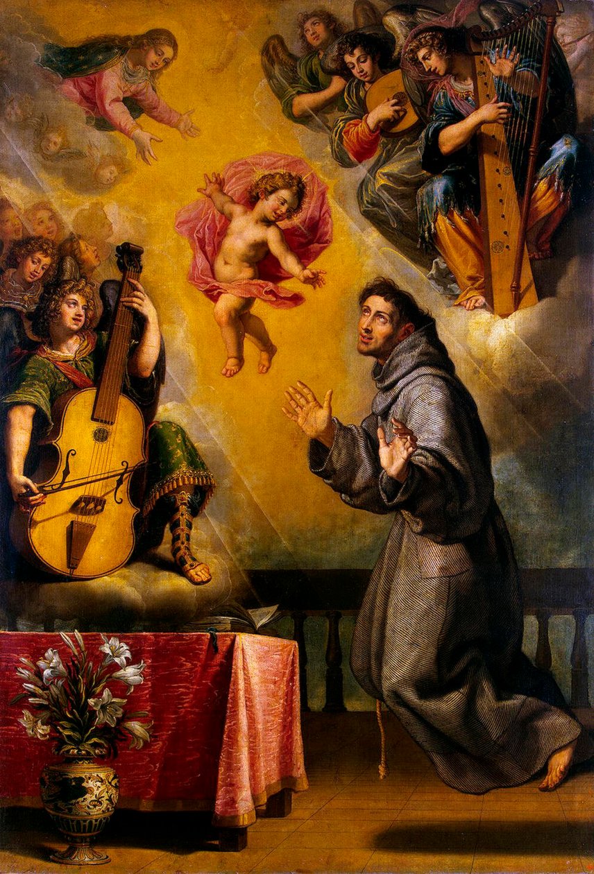 Visjon av Saint Antony of Padua
