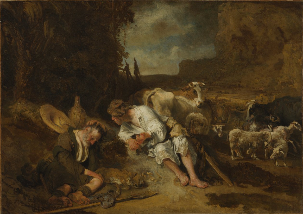 Merkur og Argus av Carel Fabritius