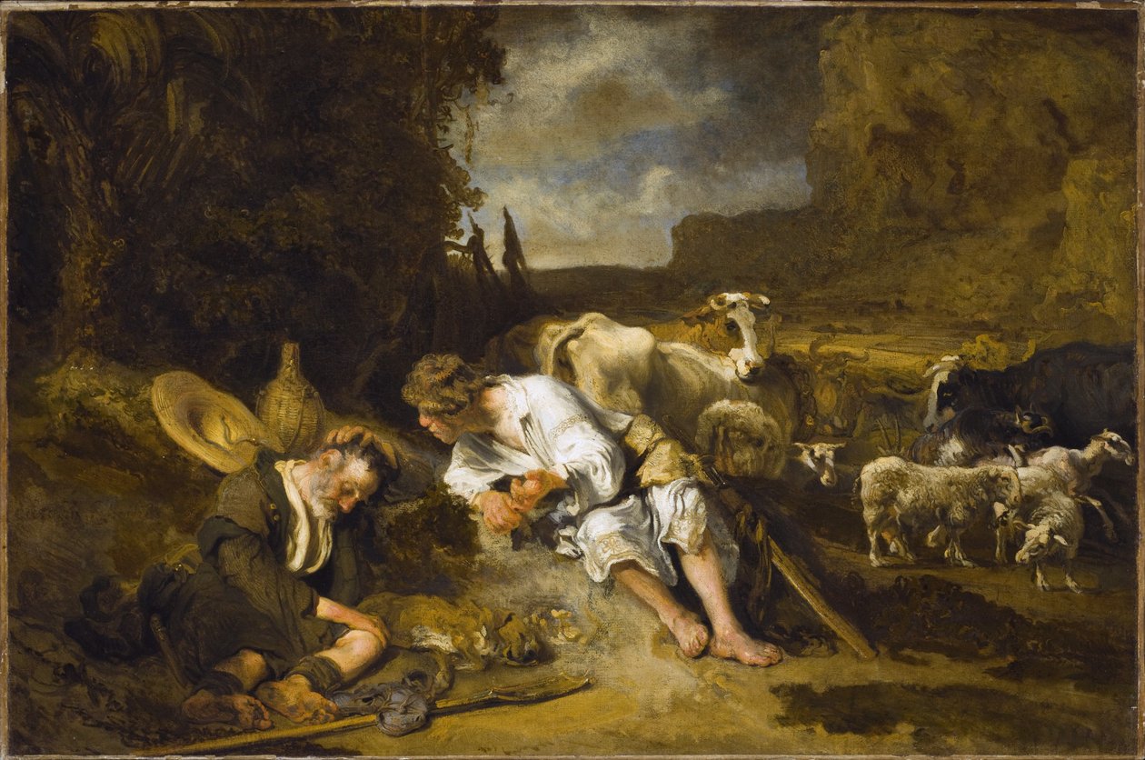 Merkur og Argus, 1645-1647 av Carel Fabritius