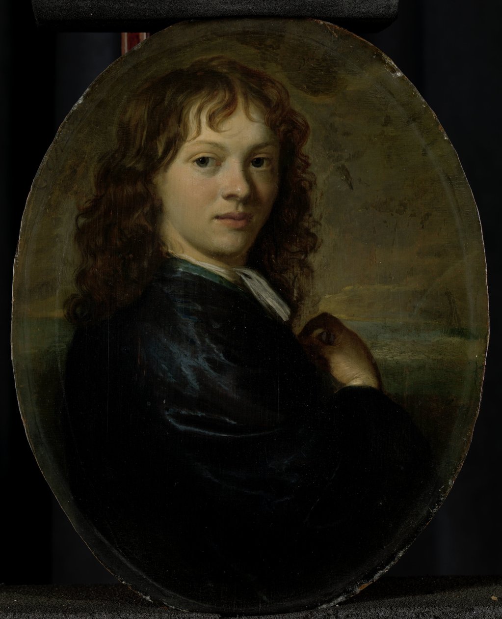 Selvportrett av Carel de Moor (II)