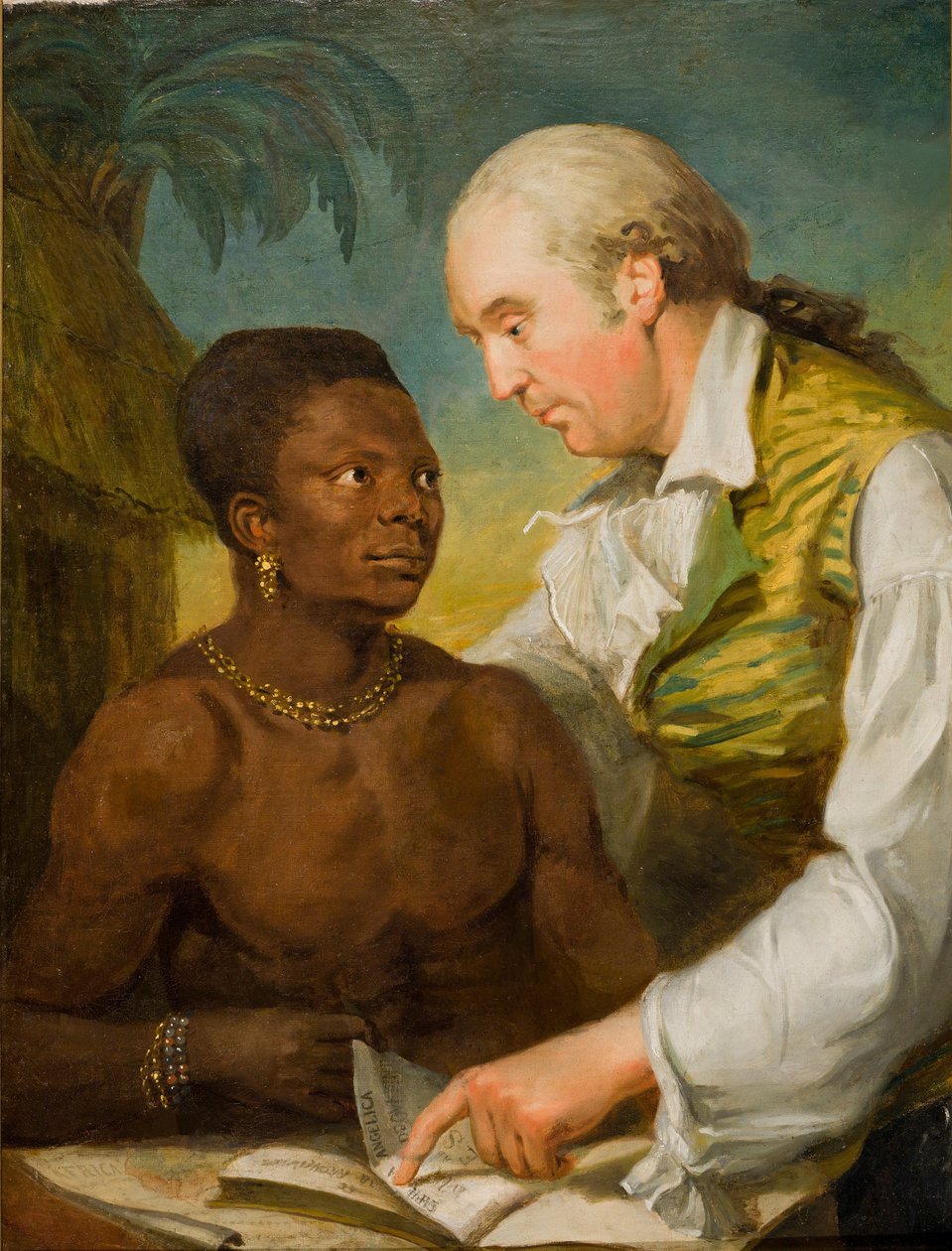 Dobbelt portrett av Carl Fredric von Breda
