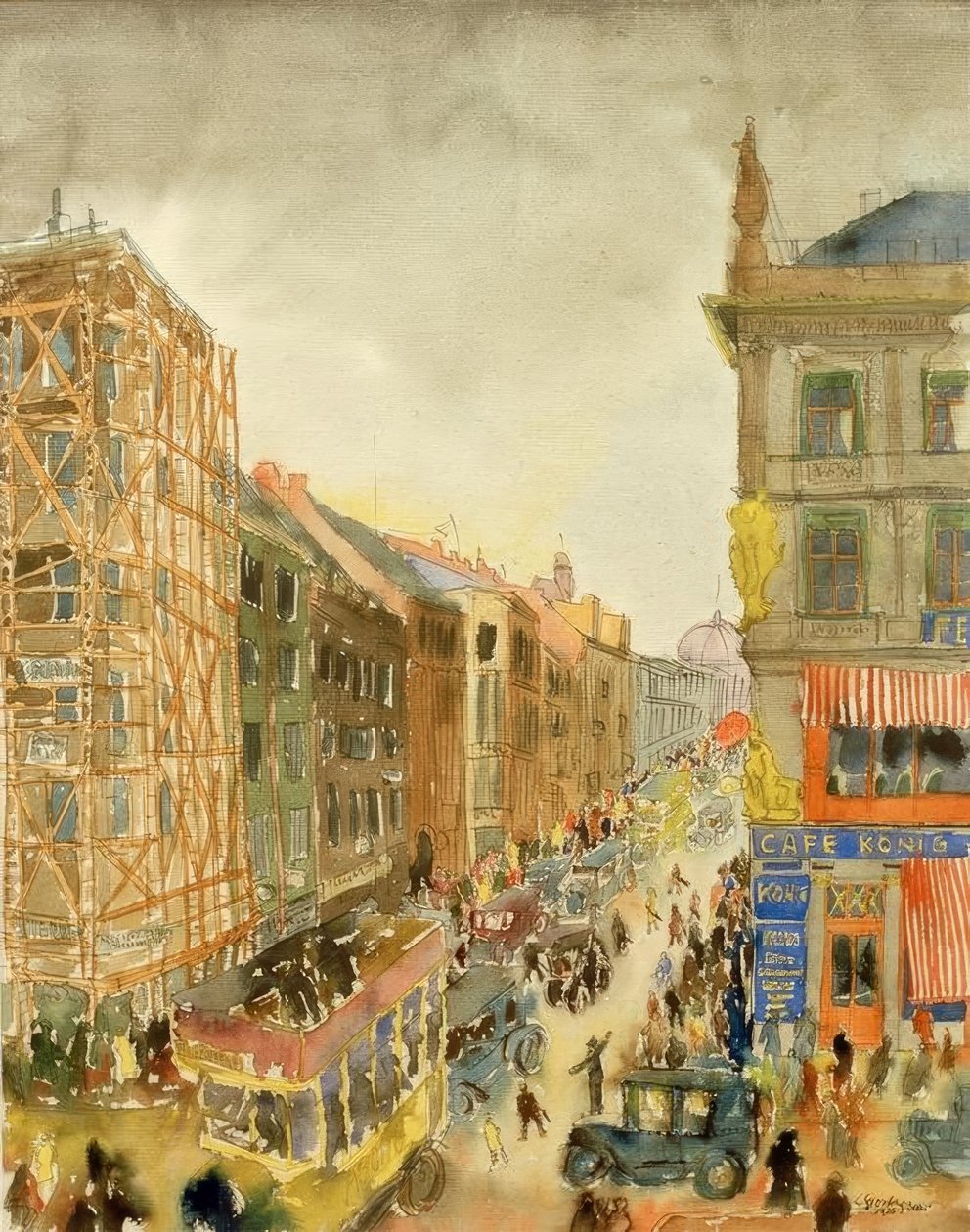 Gate i Berlin av Carl Grossberg