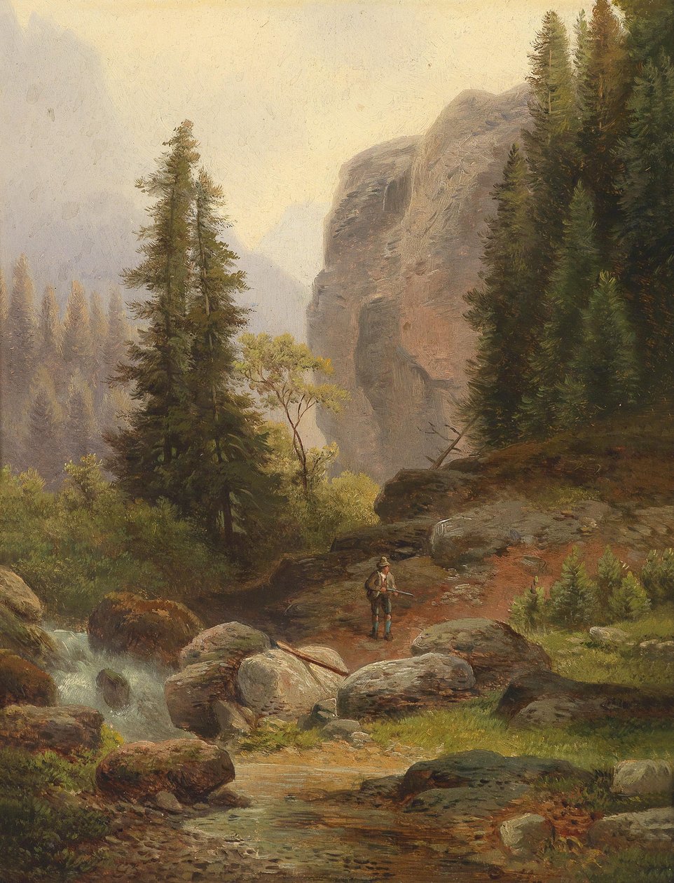 En jeger i høyfjellet av Carl Hasch