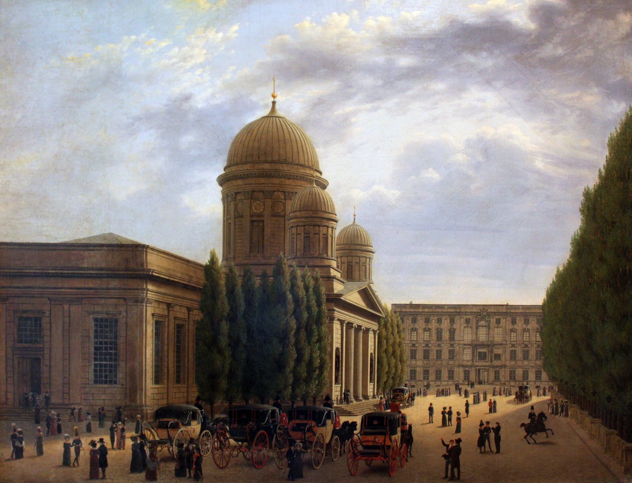 Berlin -katedralen av Carl Georg Adolph Hasenpflug