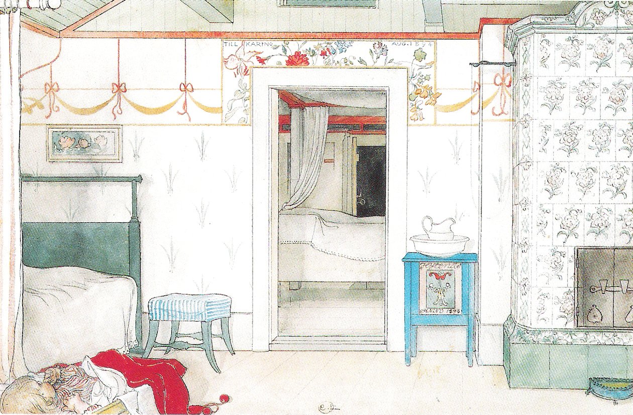 Britas Nupplur av Carl Larsson