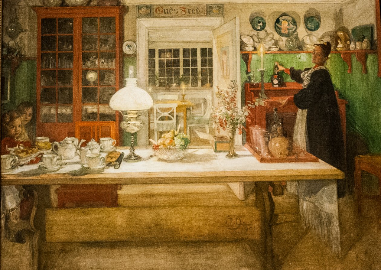 Gjør deg klar for et spill av Carl Larsson