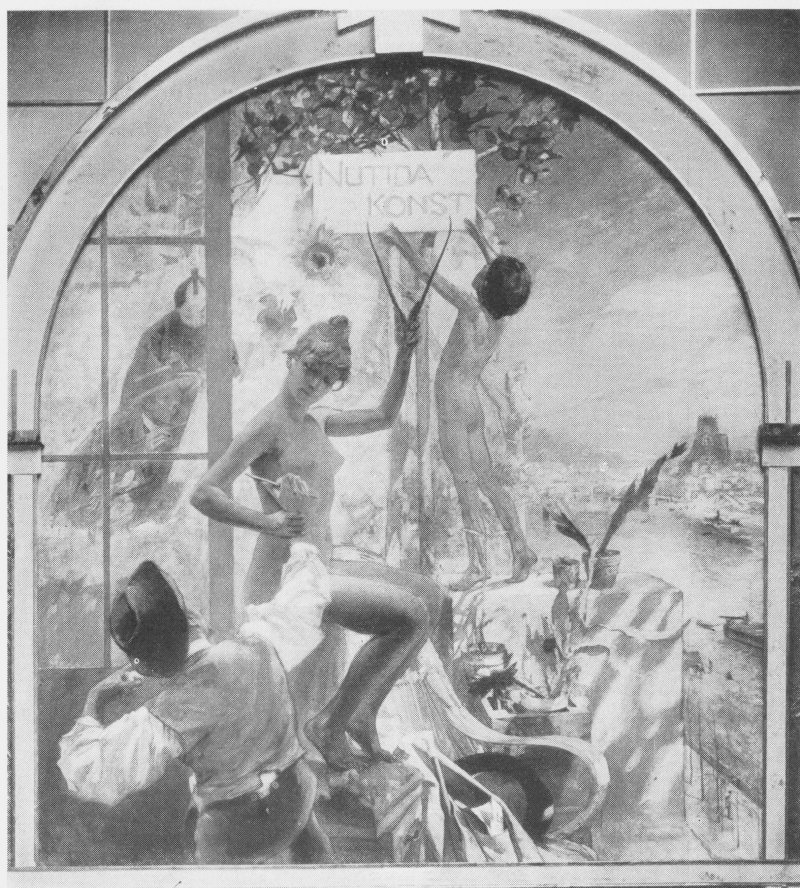 Moderne kunst av Carl Larsson