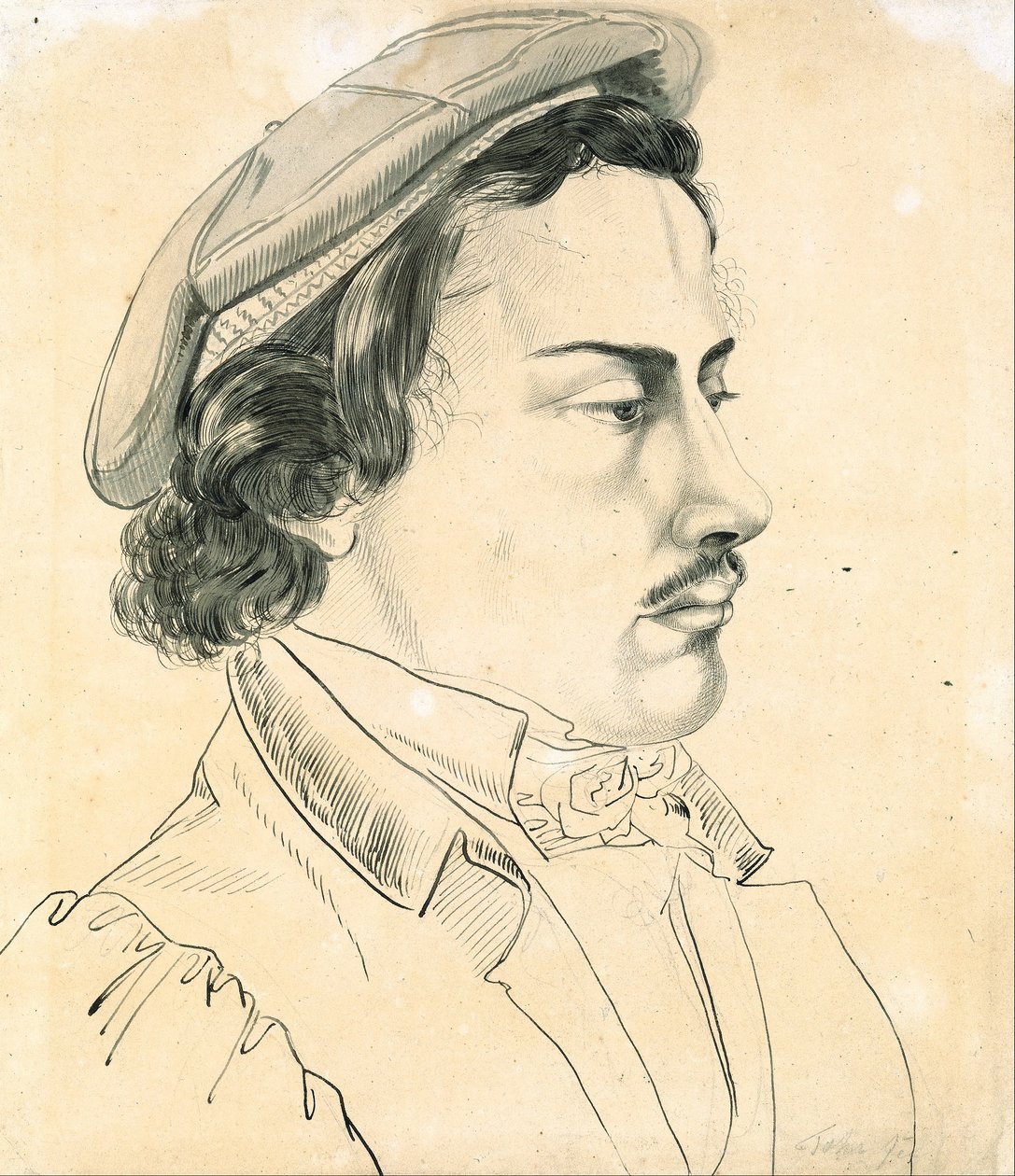 Portrett av en student av Carl Philipp Fohr