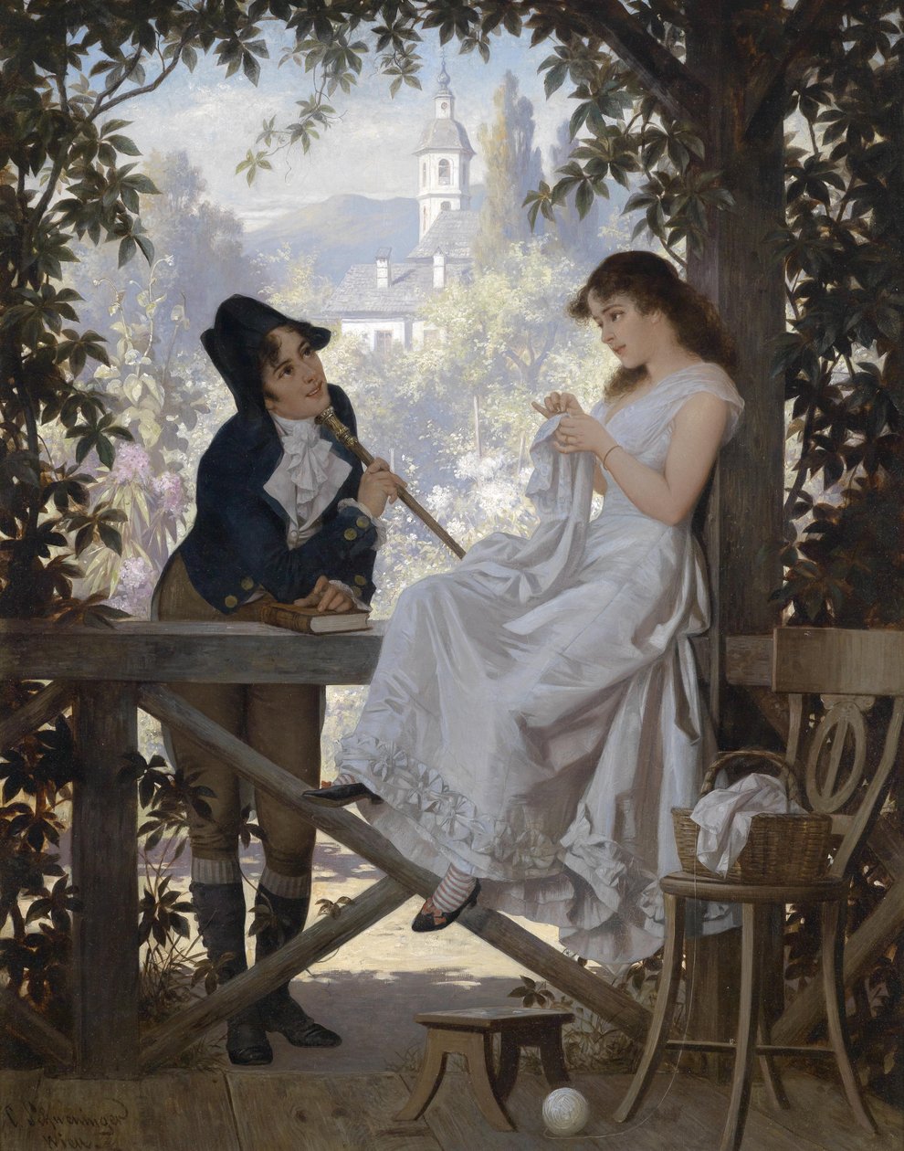 Prøven av Carl Schweninger d. J.
