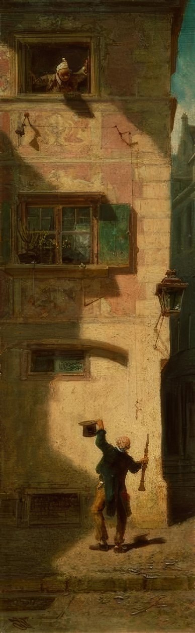 Tiggermusikeren av Carl Spitzweg