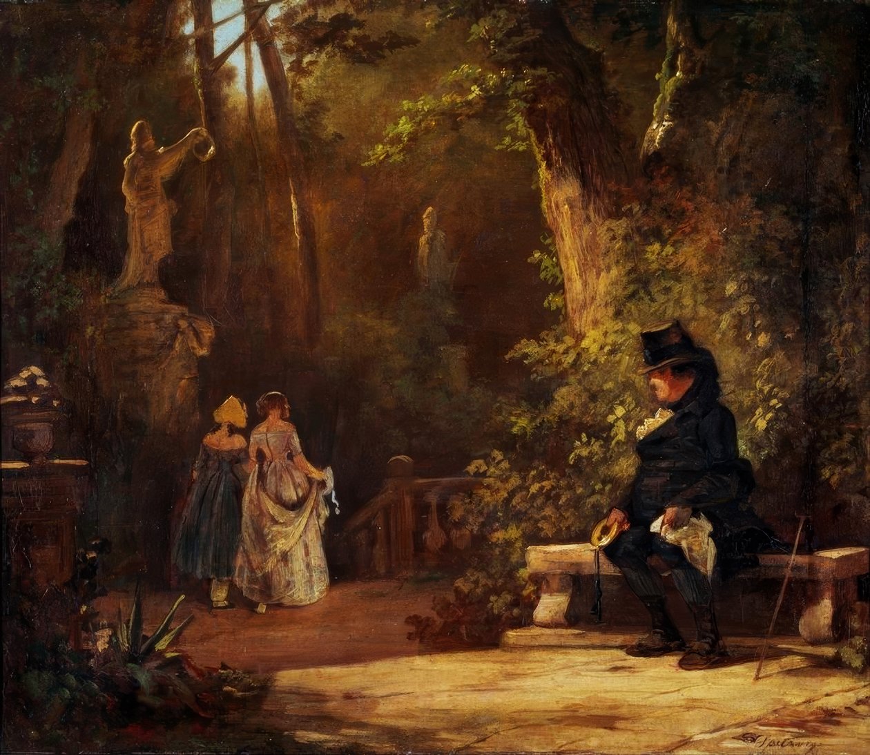 Enkemannen av Carl Spitzweg