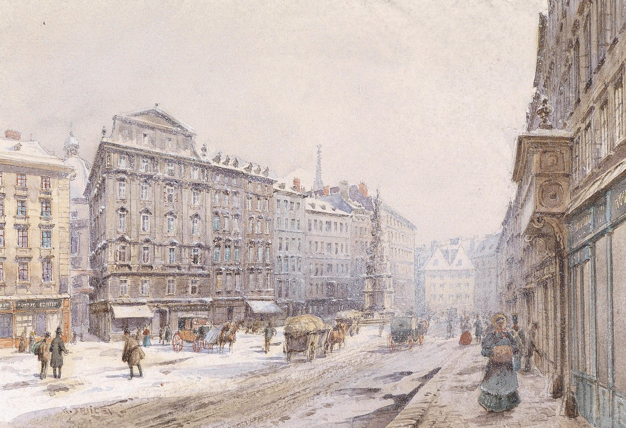 Grøften i Wien av Carl Wenzel Zajicek