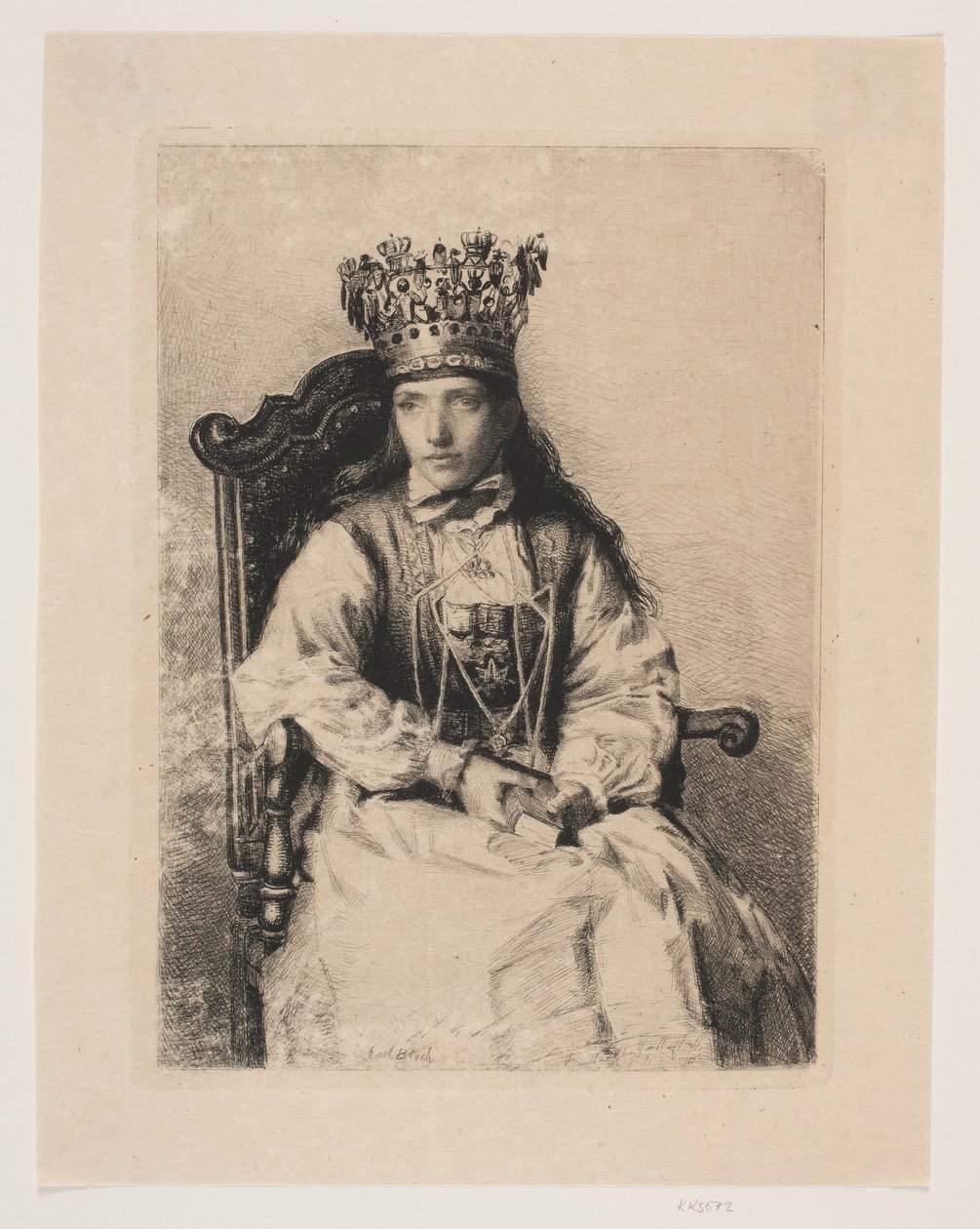 En norsk brud av Carl Bloch