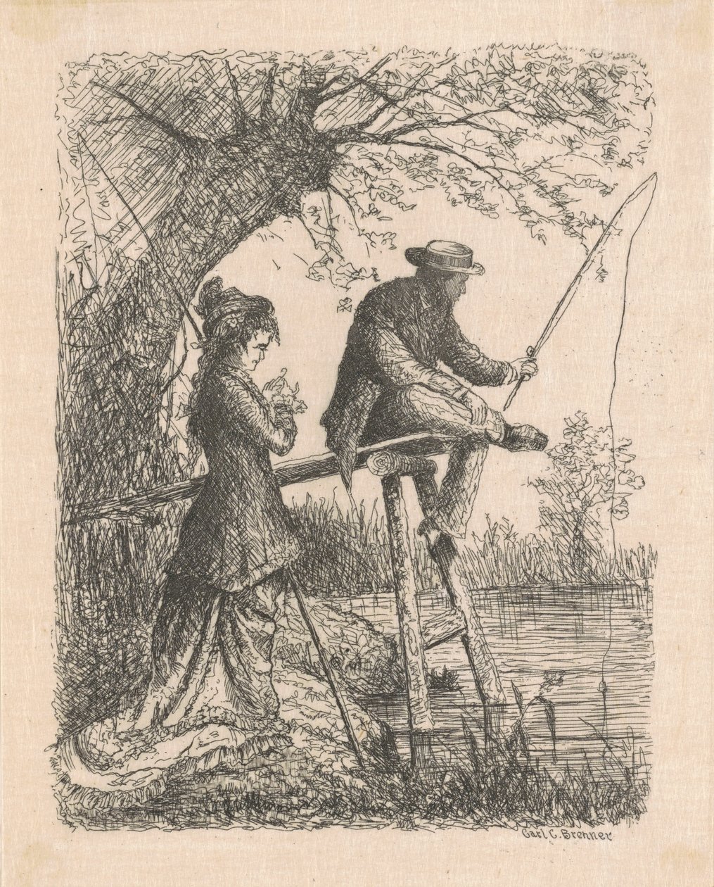 Fiske av Carl C. Brenner