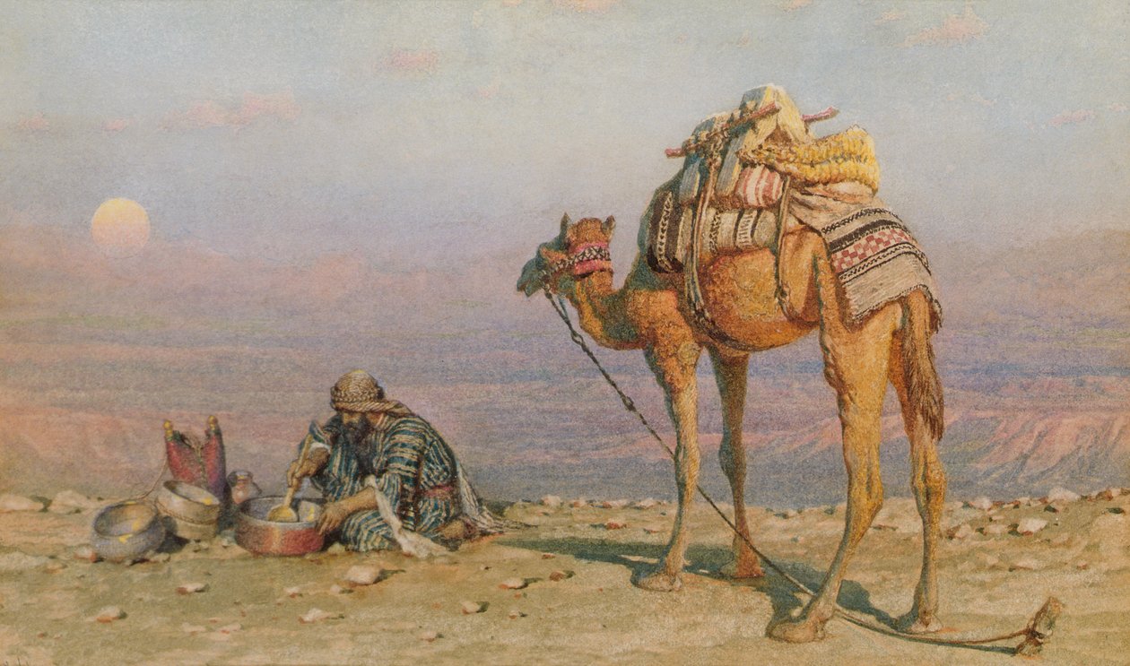 Kveldsmåltidet, 1881 av Carl Haag