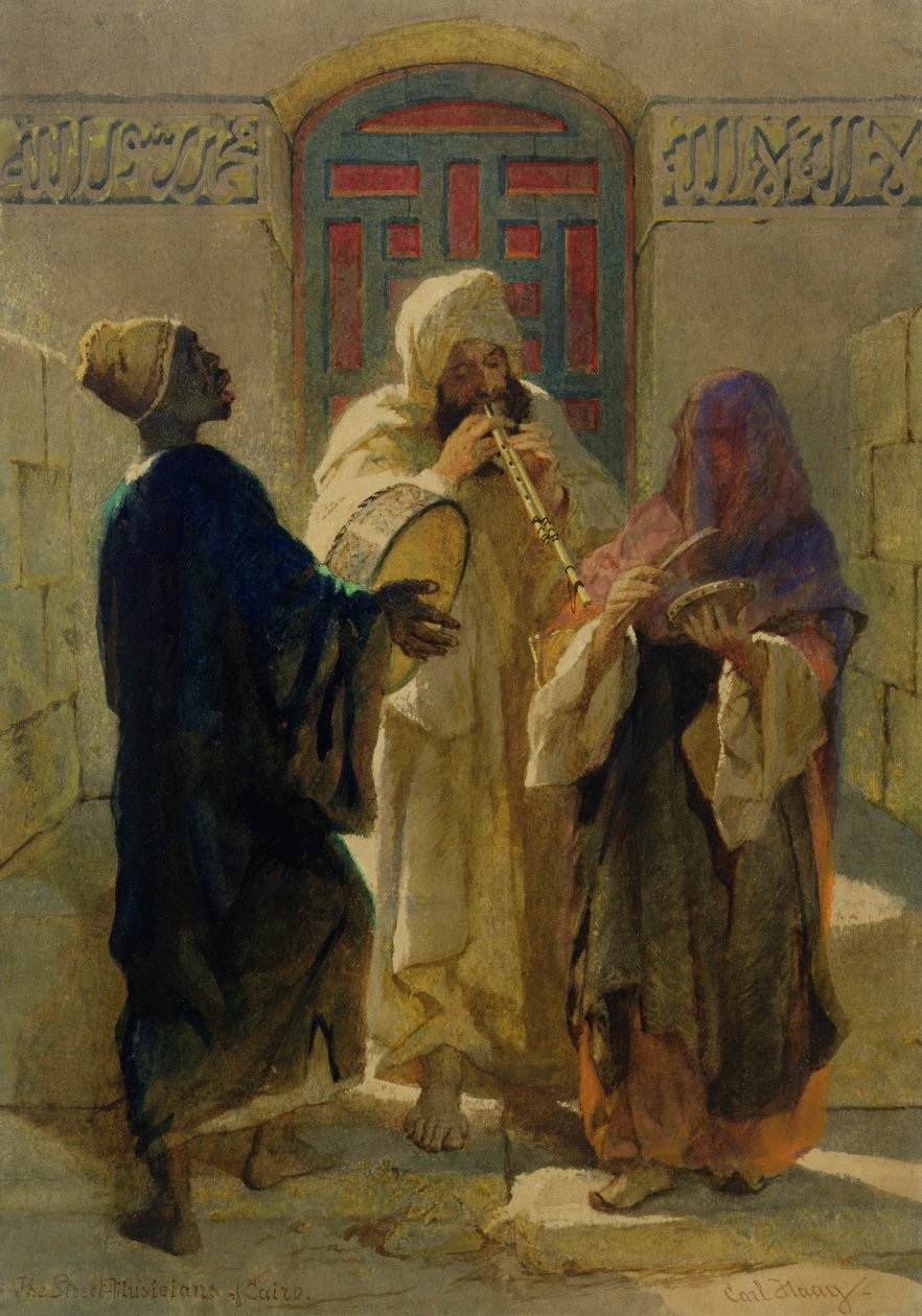 Gatemusikerne i Kairo av Carl Haag