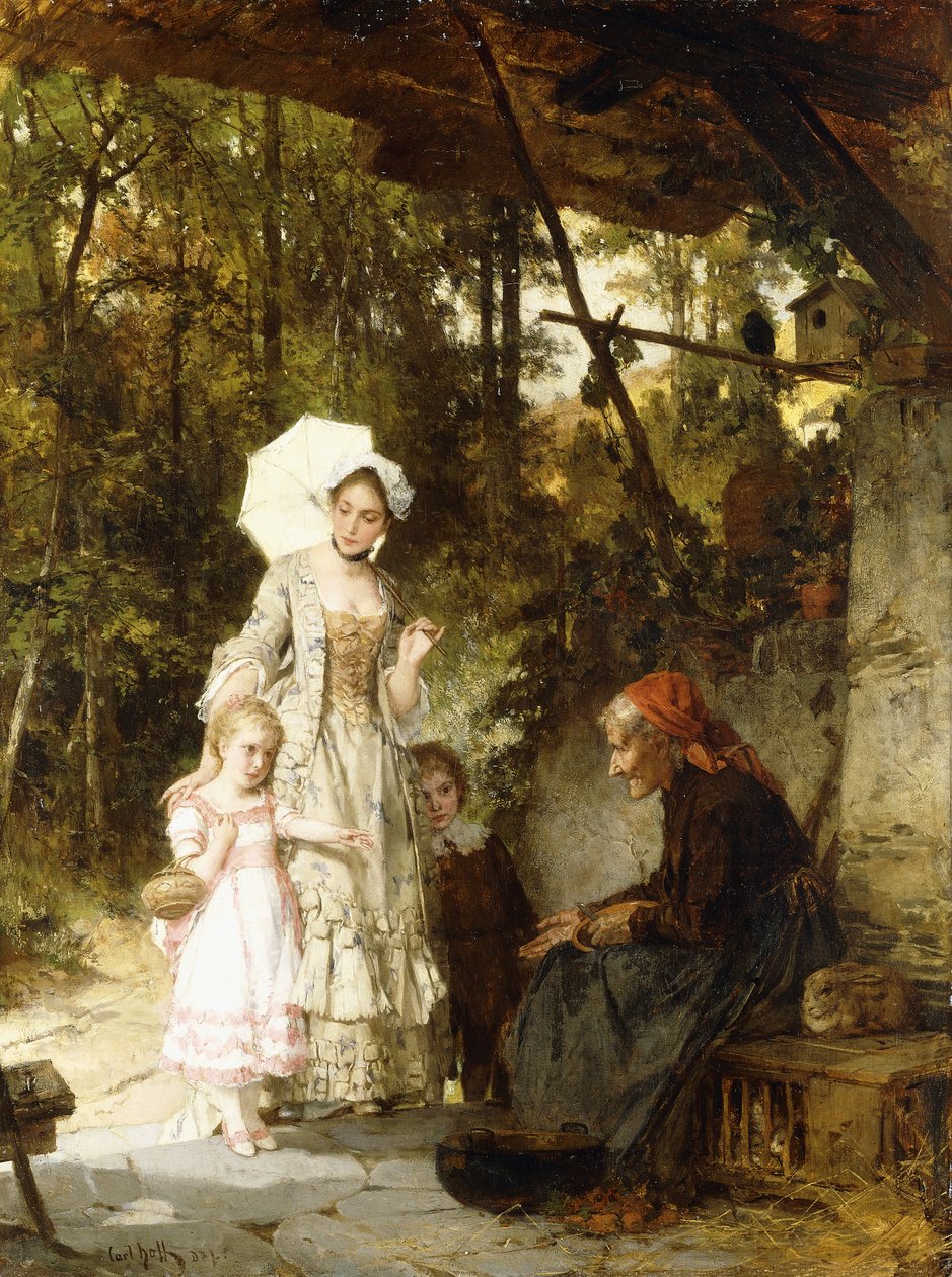Gaven, av Carl Heinrich Hoff