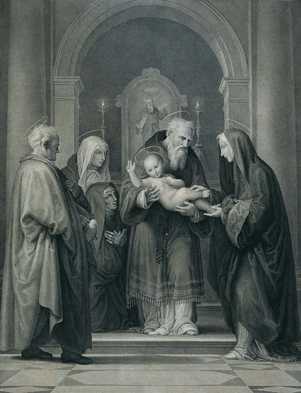 Offeret i tempelet av Carl Heinrich Rahl