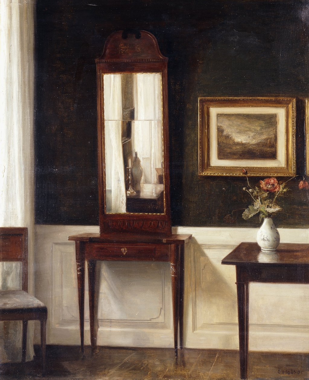 Et interiør av Carl Holsoe