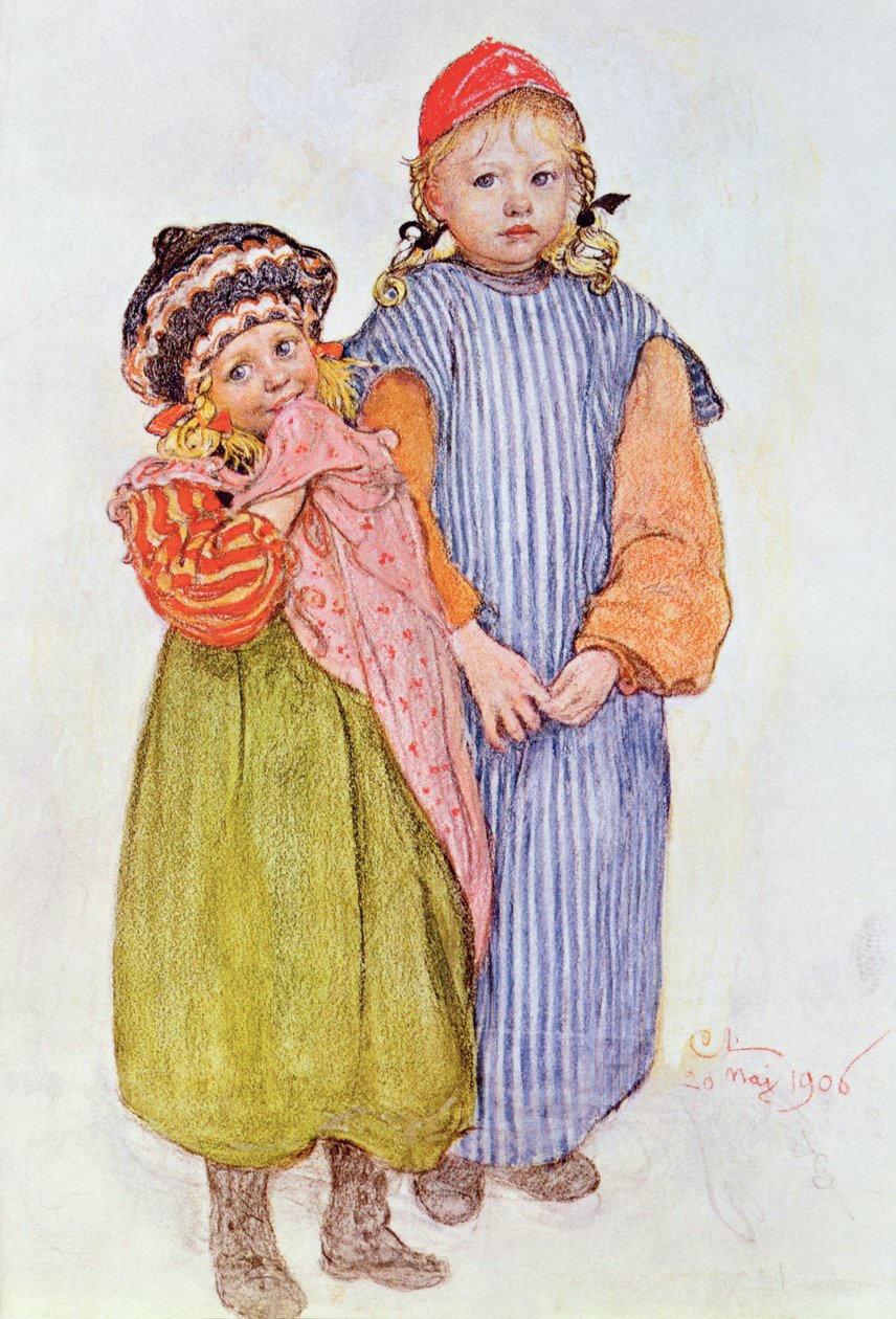 Snekker Hellbergs barn av Carl Larsson