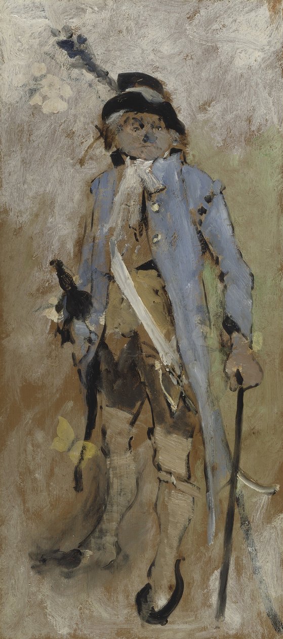 Min avdøde ektemann, 1884 (maleri) av Carl Larsson