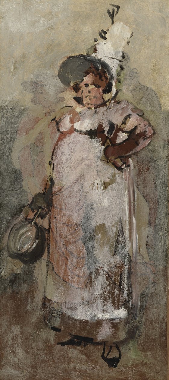 Min avdøde kone, 1884 (maleri) av Carl Larsson